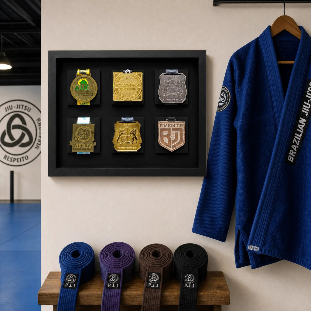 Jiu-Jitsu Medal Display Frame | 6x slots