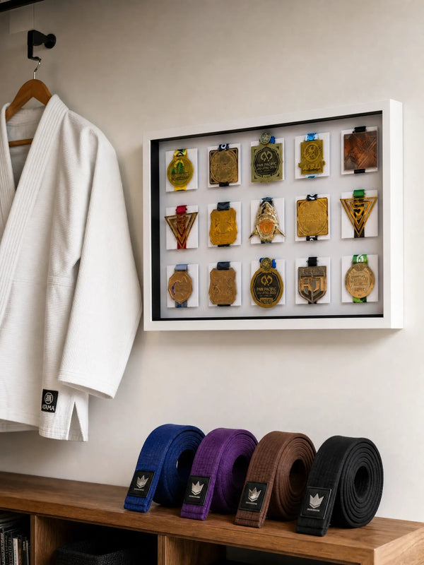 Jiu-Jitsu Medal Display Frame | 15x slots